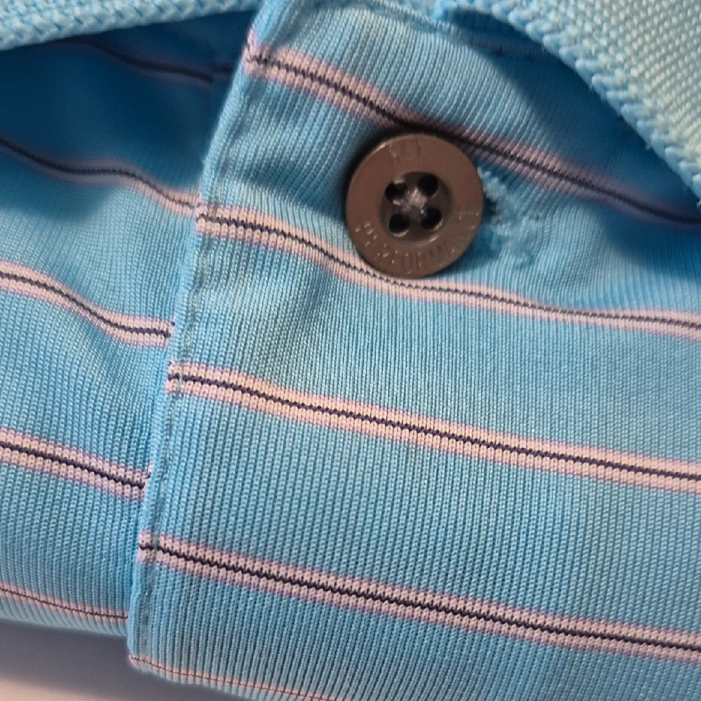 Roundtree & Yorke XLT Performance Golf Polo Short Sleeve Shirt Classic Style - Picture 13 of 16